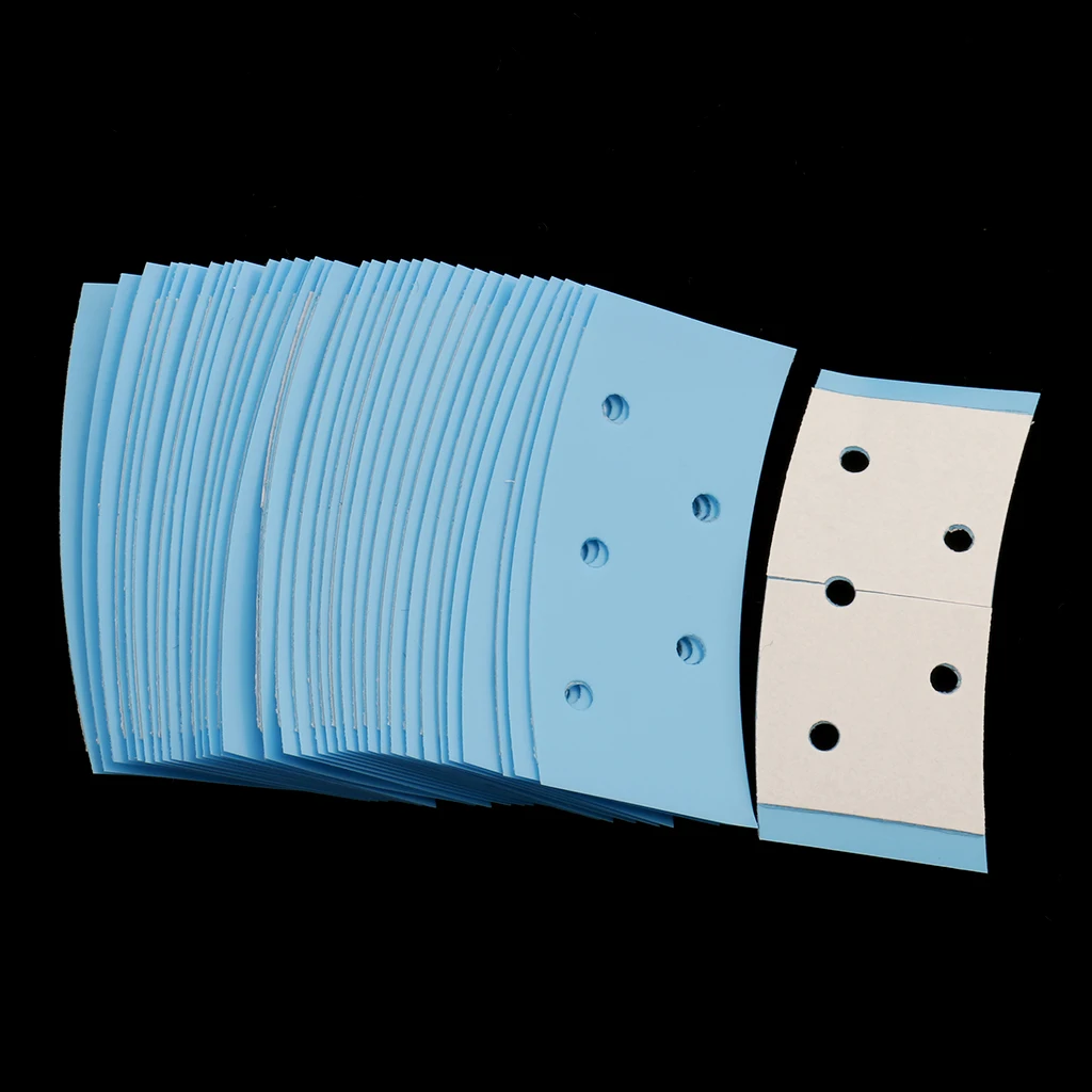 Bulk Lot of 36pcs Mini High Quality Double Sides Hair System Tape Adhesive Ultra Strong Hold Blue Color