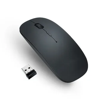 

2.4G Wireless Mouse Rechargeable Bluetooth Mice for Dell/Hp/Lenovo Ideapad 710s/Acer/Asus Silent Mouse with 3 DPI for PC/Laptop