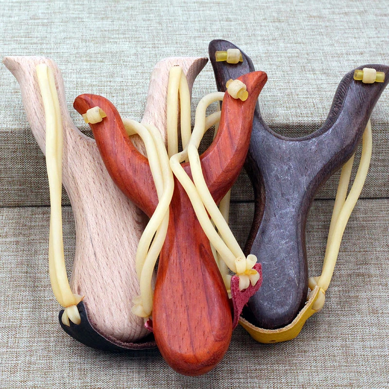

Outdoor Games Wooden Slingshot Hunting Rubber Band Toys Sling Shot Sports Games Professional Catapult Hunt Catapult Bows