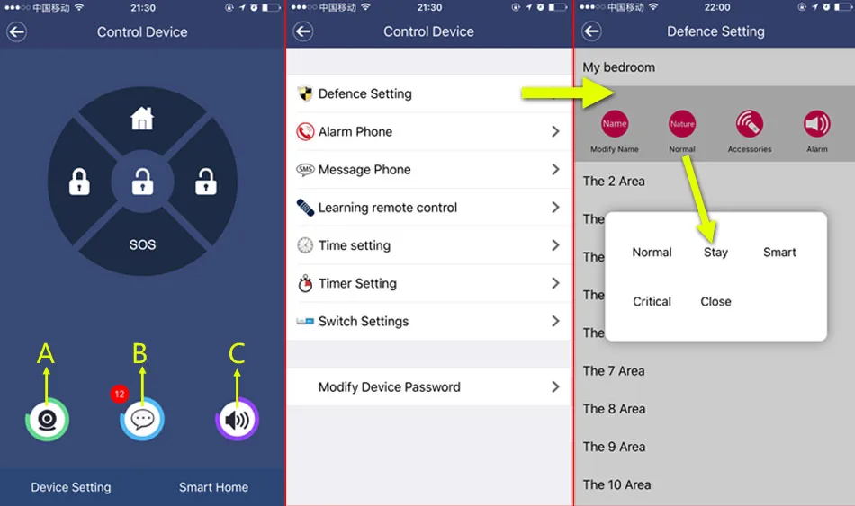 Sistema de Alarme do Assaltante Alarme de Segurança Mhz sem Fio Wifi Pstn Casa Sensor Detector Gravação Discagem Automática Ios Android App Gsm 433 9 do assaltante 433 mhz sem fio sensor