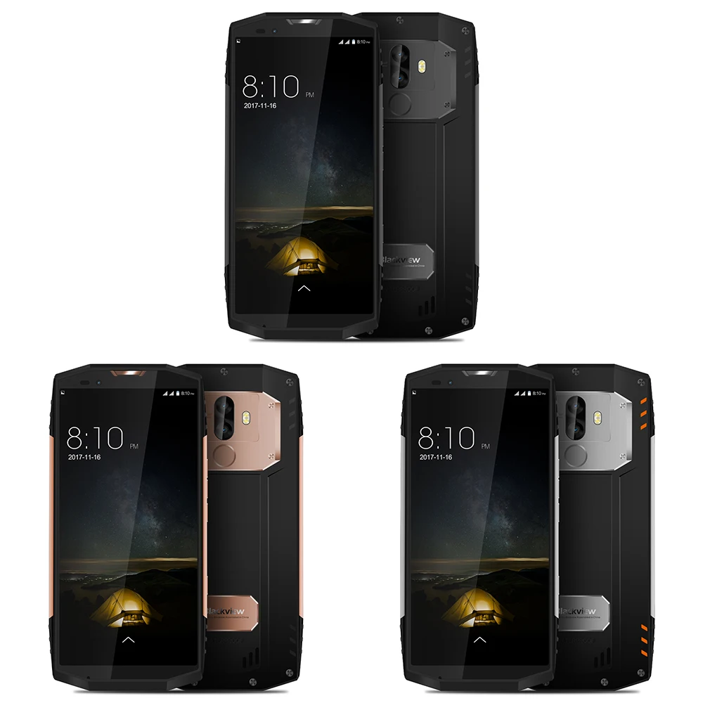 BLACKVIEW BV9000 PRO смартфон IP68 Водонепроницаемый 5 7 &quot18:9 Android 1 P25 2 6 ГГц ГБ + 128 NFC ГЛОНАСС