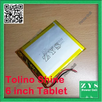 

Safety Packing (Level 4) 3.7V 2 Wire Li-ion battery for Tolino Shine tablet pc 7 inch High capacity