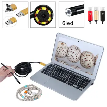 

5.5mm 3 Colors OTG Phone Android USB Mini Endoscope Inspection Waterproof Inspection Camera 6 LED HD IP67 Waterproof 2m 5m 10m