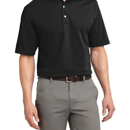 Port Authority K455 Mens Rapid Dry Polo T-Shirt Jet Black - 6XL (1)