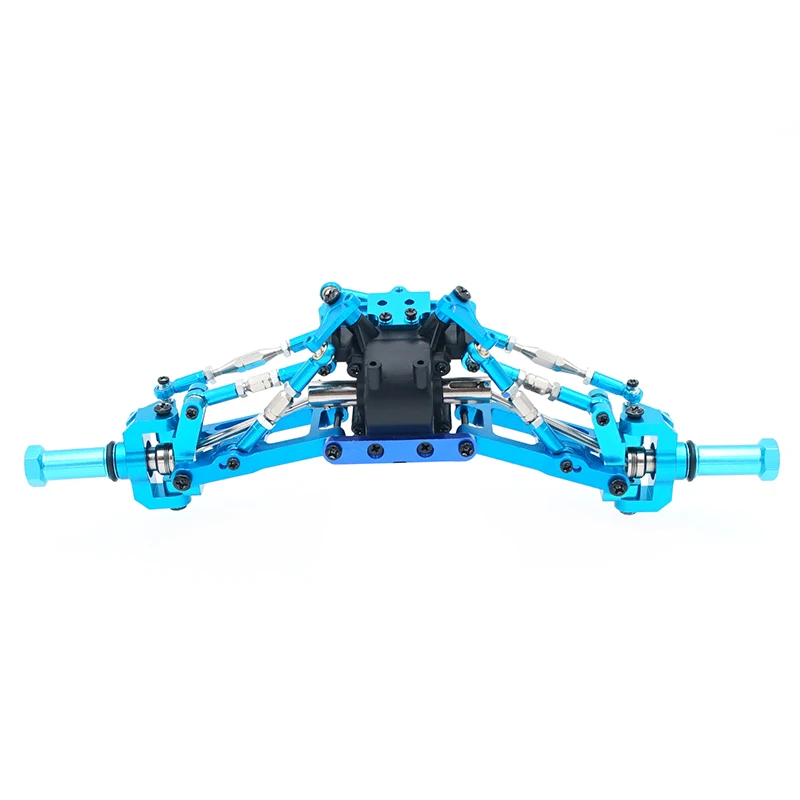 Mirbest RC DIY Parts For Wltoys 12428 Parts 12423 JJRC Q46 RC car Metal parts Upgrade accessories Metal gear wave box Rocker arm