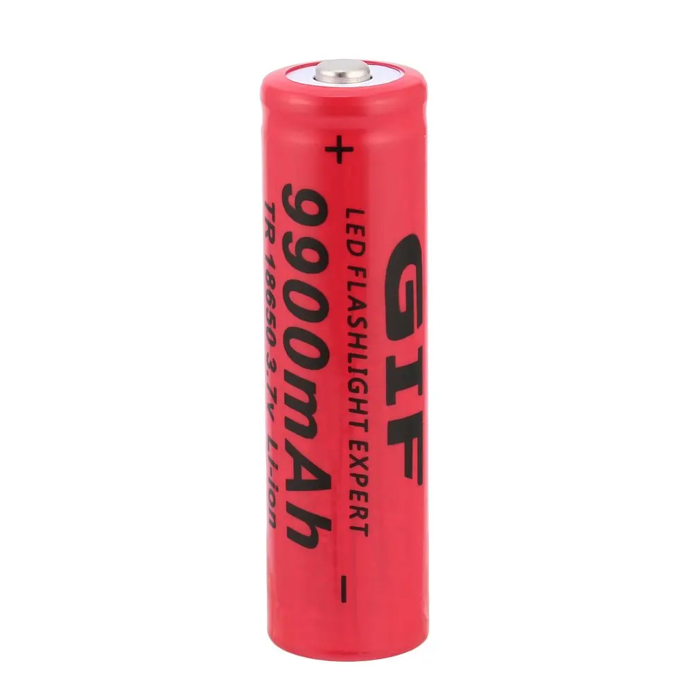 

Batteries TR 18650 3.7V 9900mAh Rechargeable Li-ion Battery Protective Shell for LED Flashlight Torch Long Life