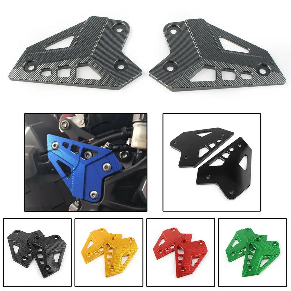 

for Kawasaki Z900 2017 2018 Motorcycle Accessories FootPeg Footrest Rear set Heel Plates Guard Protector