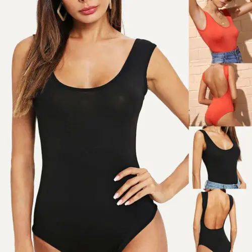 Women Summer Swimwear One-Piece Backless Jumpsuit Bikini Bathing Suit Swimsuit | Спорт и развлечения
