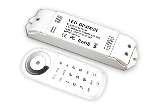 LED driver 12v touch Dimmer switch 2.4G ,with ONE remote ...