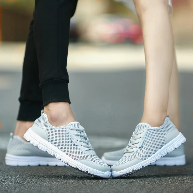 

Running Shoes woman Size 35-44 Outdoor Breathable men's women Sneakers Jogging Air Mesh tennis feminino men sport shoes couple