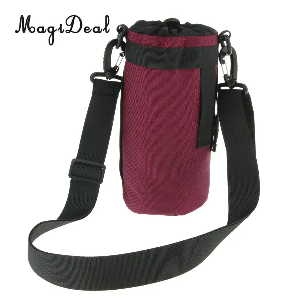 2pcs Molle 1.5L Water Bottle Holder Carry Pouch Sleeve Bag for Cycling Camping Hiking Trekking Travel