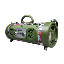 Наружная портативная Bluetooth Колонка двойная Колонка звуковая система 3D HD стерео музыка объемная поддержка MP3 TF FM AUX