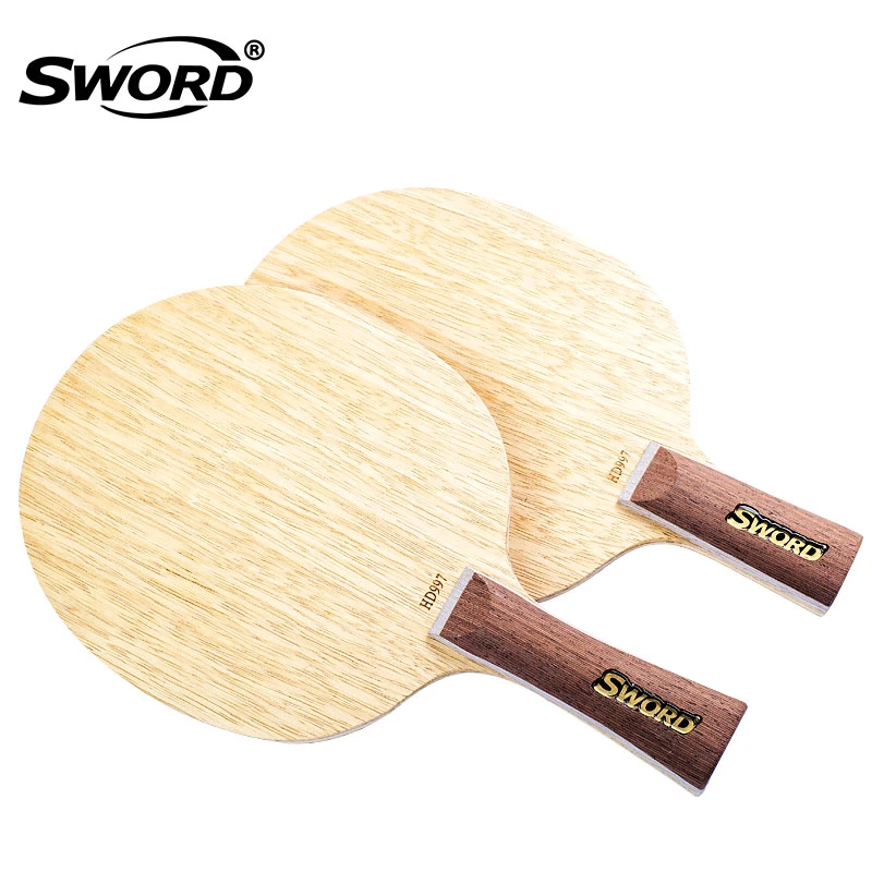 Original Sword Hd997 Full Wood Plus Carbon Fiber Professional Table Tennis Blade Sword Ping Pong
