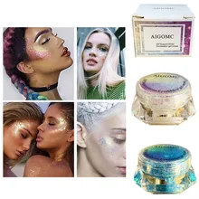 AIGOMC Glitter Eyeshadow Primer Professional Base Primer Eye Shadow Makeup Cream Glue Sequins Multifunctional Makeup Gel ucanbe 10ml eye shadow primer eye makeup base pore eyeshadow primer potion anti wrinkle smudge proof