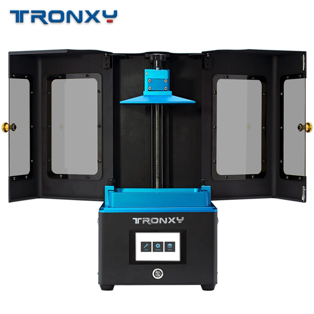 Tronxy Новый ЖК 3d принтер УФ смоляный светильник лечение DLP/lcd Impresora настольное