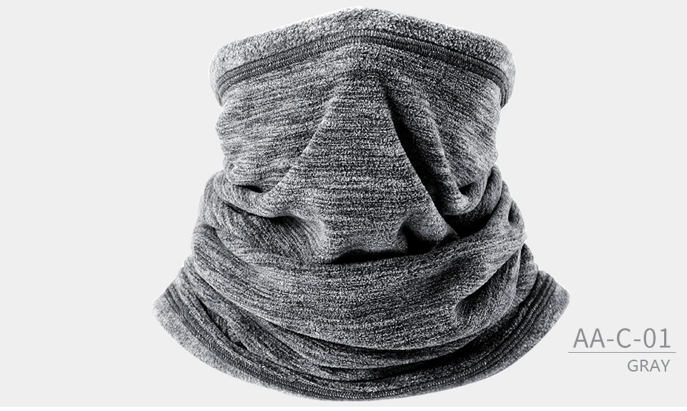 Для мужчин и женщин флисовая шерсть шеи трубки теплые многофункциональные зимние Кольца шарф и теплая маска для лица Шапка Повязка На