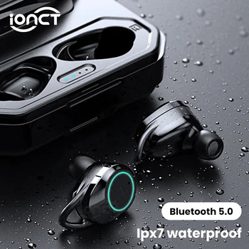 

iONCT Bluetooth 5.0 X6 TWS Wireless Earphone Bluetooth Earphone Handsfree Sport Earbuds Waterproof Earphone Gaming Headset Phone