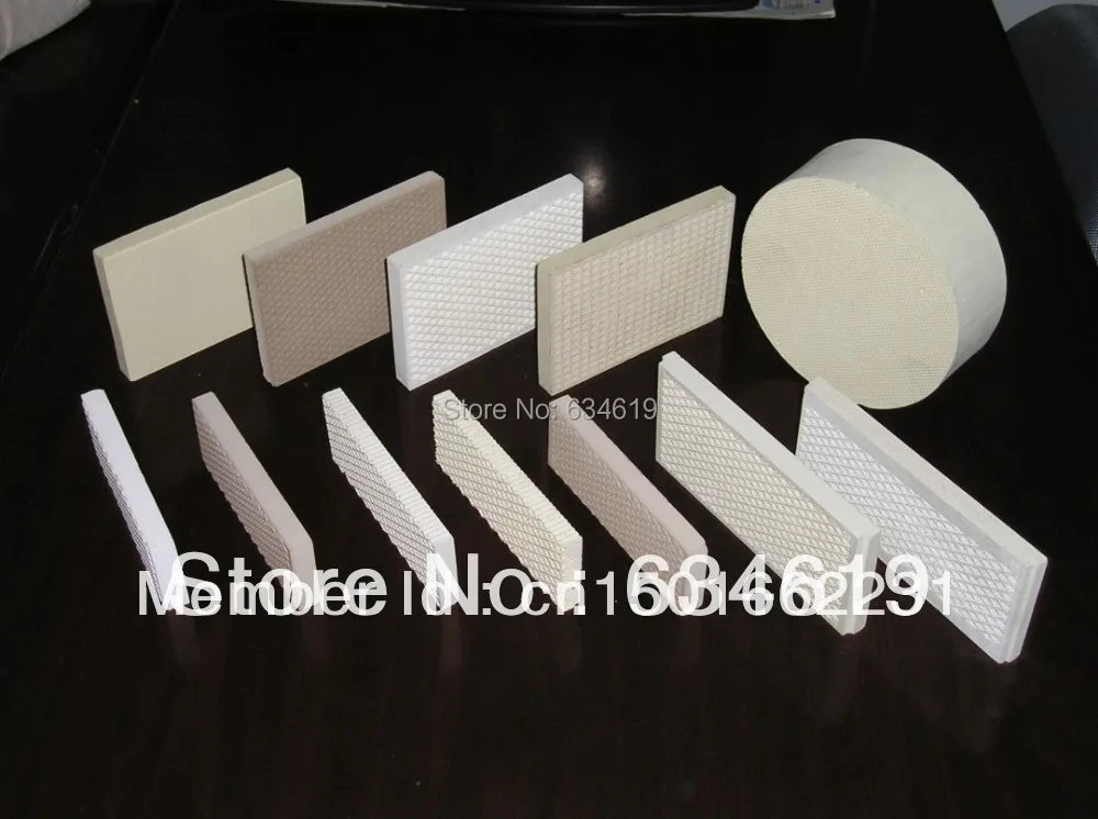 

Infrared Gas Ceramic Plate Bbq Grill Cordierite Catalytic Ceramics Infrared Heat Plates