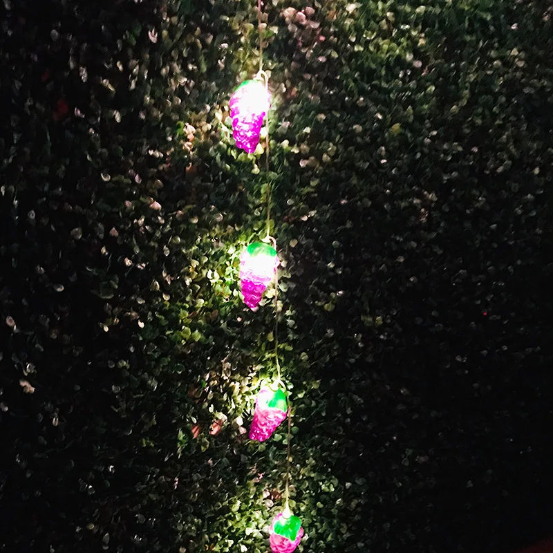 1.5m/3m Grape Fruit Light String Children Room Decoration Lamp LED Light Batteries Recommended Waterproof String Lights F