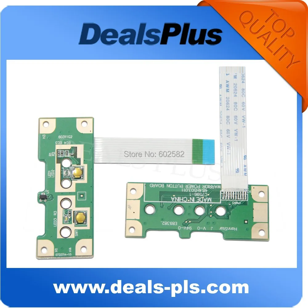 

NEW FOR HP Compaq G60 G50 Presario CQ50 CQ60 Power Button Board with Cable 48.4H503.011,Free Shipping
