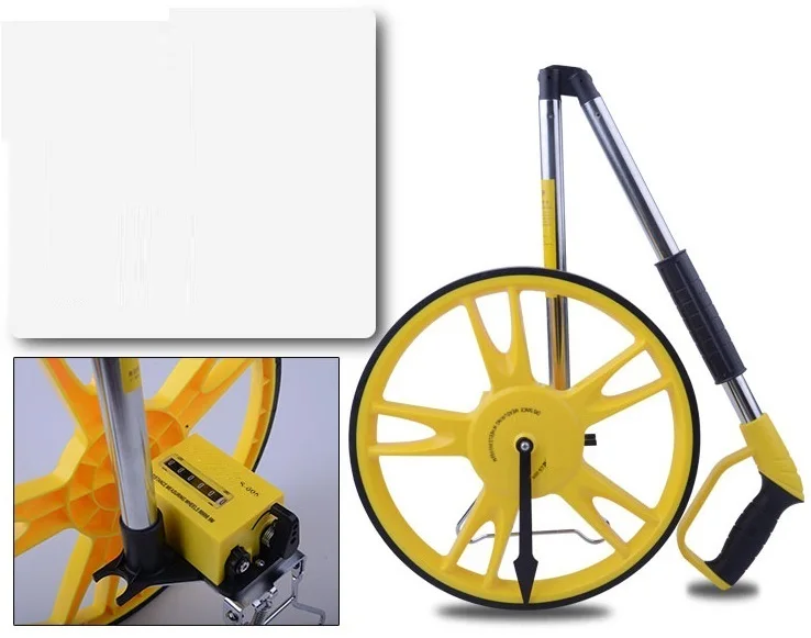 Hand Push Mechanical Distance Measuring Wheel Road Meter Wheel Ground