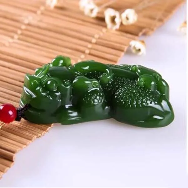 И подвеска Hetian Jade Pixiu для мужчин и женщин | Украшения аксессуары