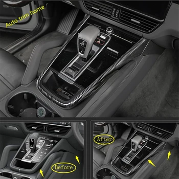 

Lapetus Stalls Gear Shift Gearshift Box Frame Cover Trim 3 Pcs ABS Fit For Porsche Cayenne 2018 2019 2020 2021 Interior Kit