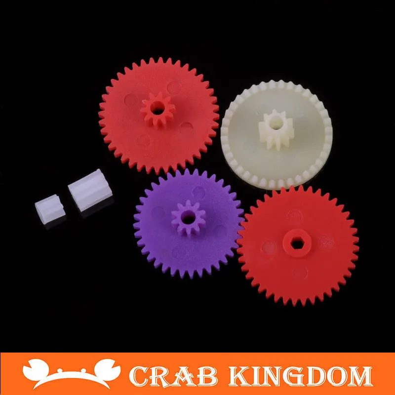 5 pcaks 0.4 modulus gear bag colored plastic gears special for solar energy pack six 30 pcs/lot | Игрушки и хобби