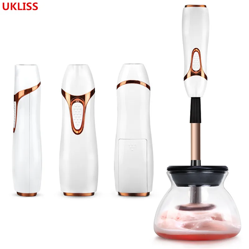 

Electric Makeup Brush Cleaner & Dryer Machine Set Make Up Brushes Automatic Rotation Washing Cleaning Tool Brush Accessories