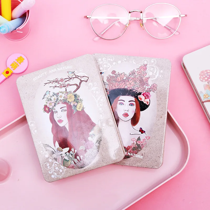 

Student Wrought Iron Handbook Small Fresh and Beautiful Retro Wind Diary Notebook Notebook