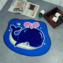 IVYYE 1 шт КИТ обезьяна аниме ковер украшения дома мягкие ковры мультфильм коврики на пол для спальни Ванна плюшевые ковры коврик