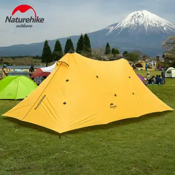 

Wild Outdoor Family Tent NatureHike Portable Camping Awning Tent Waterproof Gazebo Tents Fishing Party Beach Shelter Multi Use