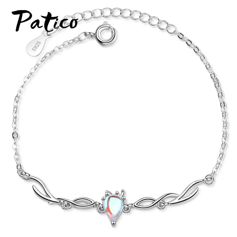 Высокое качество модные женские рога животных искусственный камень браслет S90 металлические ювелирные изделия ручные браслеты для женщин Pulseras