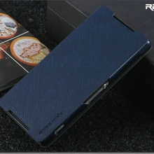 5 Colors Fashion Flip Leather Case For Sony Xperia Z2 L50W Original Genuine Brand Phone Case Stents Cover