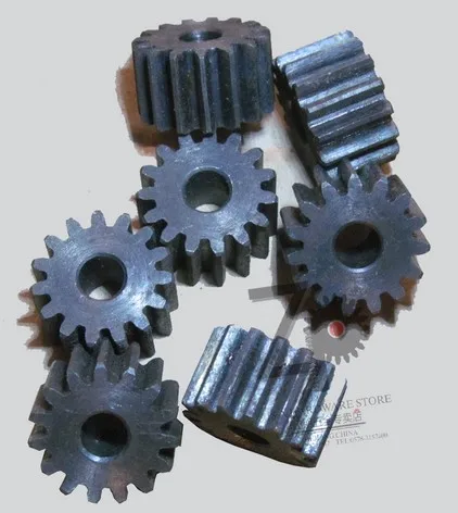 

Spur Gear pinion 12teeth-15teeth Mod 1.5 M=1.5 Blank bore Right Teeth 45# steel positive gear CNC gear rack transmission motor