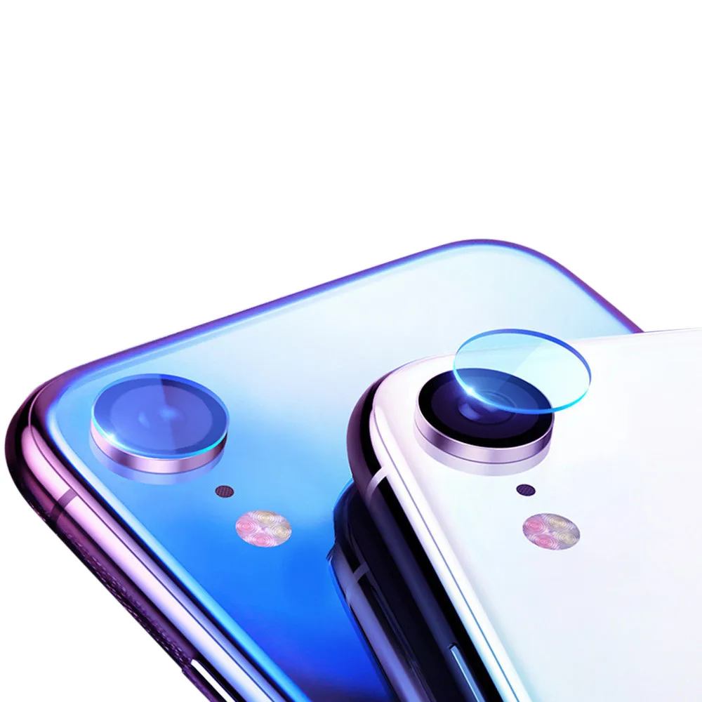 

5PC Hardness Protective Dirtproof Explosin-proof Back Camera Lens Fibre Glass Screen Film Protector For iPhone XR 6.1 inch#P4