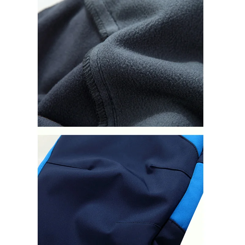 TRVLWEGO de invierno de los hombres de Camping al aire libre pantalones de Trekking senderismo escalada suave de lana deportes caza pantalones empalme color TRVLWEGO de invierno de los hombres de Camping al aire libre pantalones de Trekking senderismo escalada suave de lana deportes caza pantalones empalme color