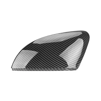 

2pcs Car Side Rearview Mirror Cover Cap Shell Housing For VW Polo 6R 6C door wing mirror cover