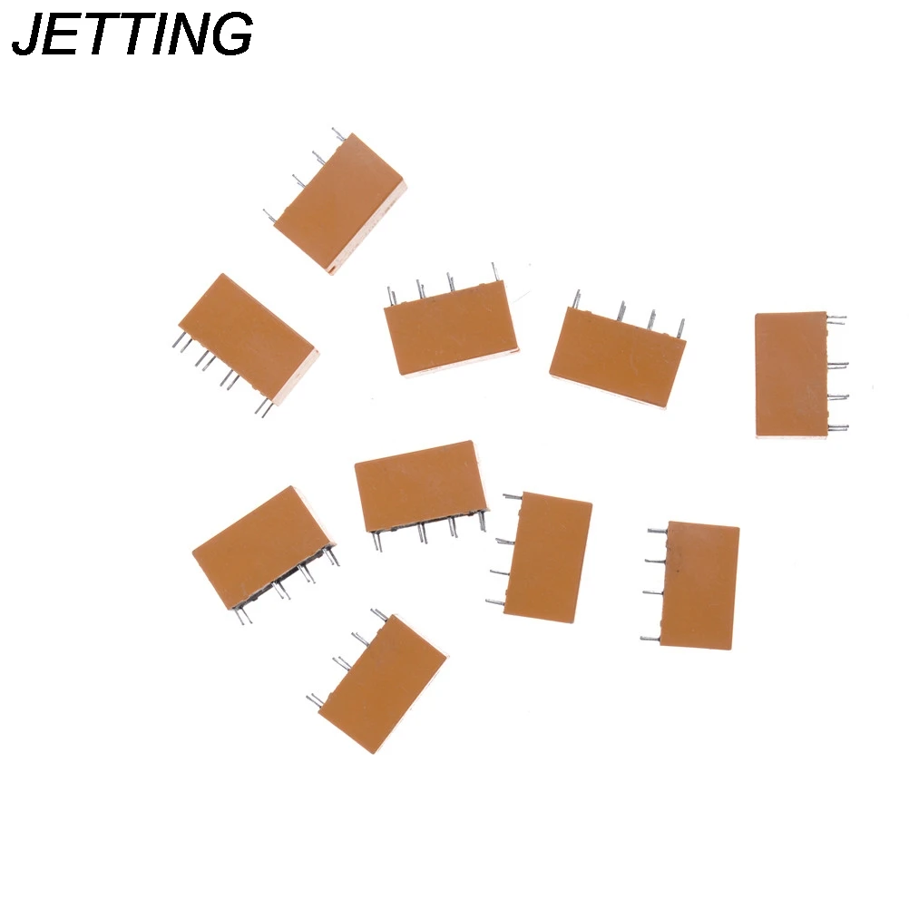 10Pcs/lot For DC 12V SHG Coil DPDT 8 Pin Mini Power Relays PCB Type Wholesale low price | Обустройство дома