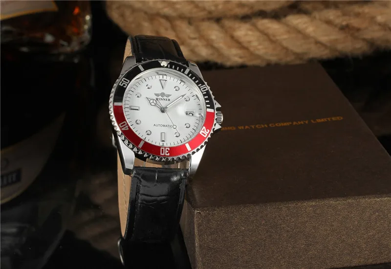 Relogio masculino WINNER мужские часы Топ бренд Роскошные военные спортивные автоматические механические наручные часы Скелет Мужские часы 0372