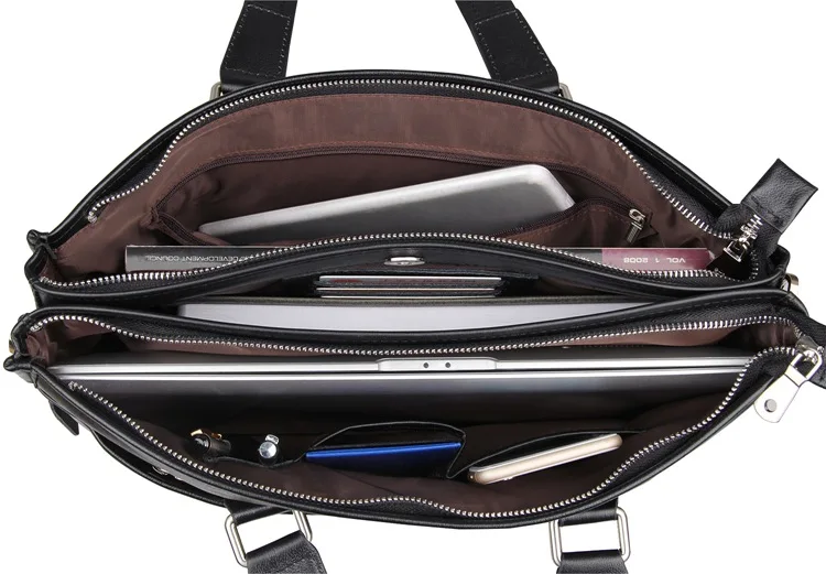J.M.D известный бренд из натуральной кожи простой дизайн мужской модный портфель сумка для ноутбука сумка через плечо Сумочка 7328A