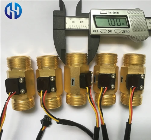 -Brass copper Hall flow sensor meter (11)