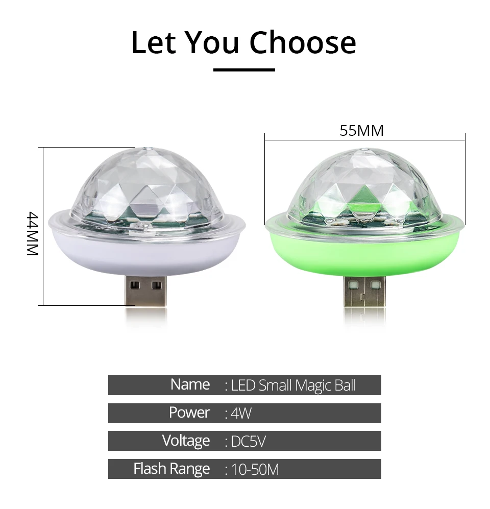 Mini USB Night Light Children Sound Control Nightlight Child Christmas Gift Creative Holiday Atmosphere Wedding Party Lights (13)