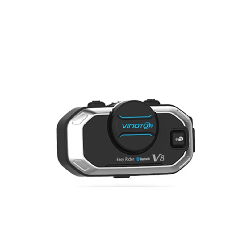 

V8 Helmet Bluetooth Headset Intercom Motorcycle Stereo Headphones Communication Interphone Soft Microphone