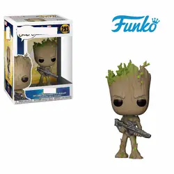 Funko pop Marvel стражи Галактики #293 Грут Дети пользу милые виниловые куклы модель действие и рисунок игрушечные лошадки день рождения смешной