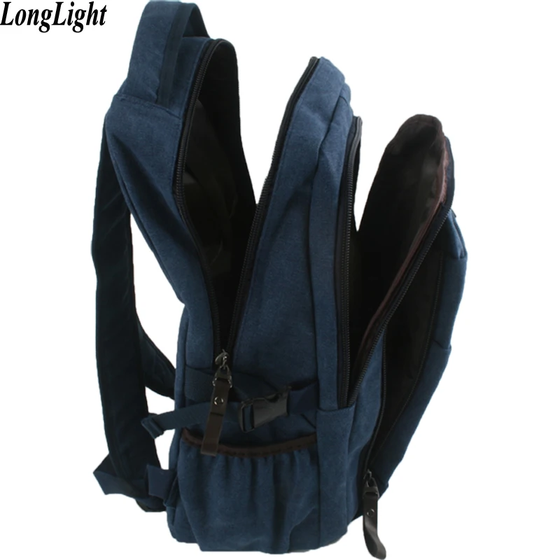 Мужской Ретро парусиновый рюкзак, Сверхлегкий уличный рюкзак, винтажный рюкзак, большой объем, дорожная сумка, школьная сумка, длинный свет