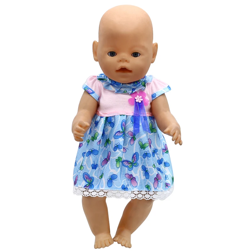 Doll Accessories Baby Doll Clothes 6 Colors Cute Princess Skirt Dress