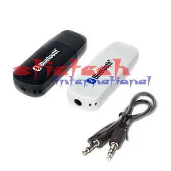 

by dhl or ems 200pcs USB Bluetooth Music Audio Receiver Adapter with 3.5mm Stereo Output for iPod iPhone Dock Speaker