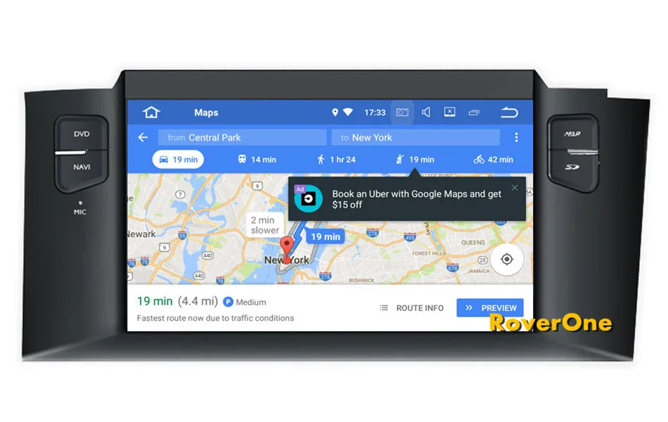 Excellent RoverOne Android 8.0 Car Multimedia System For Citroen C4 C4L DS4 Radio Stereo DVD GPS Navigation Media Music Player PhoneLink 10