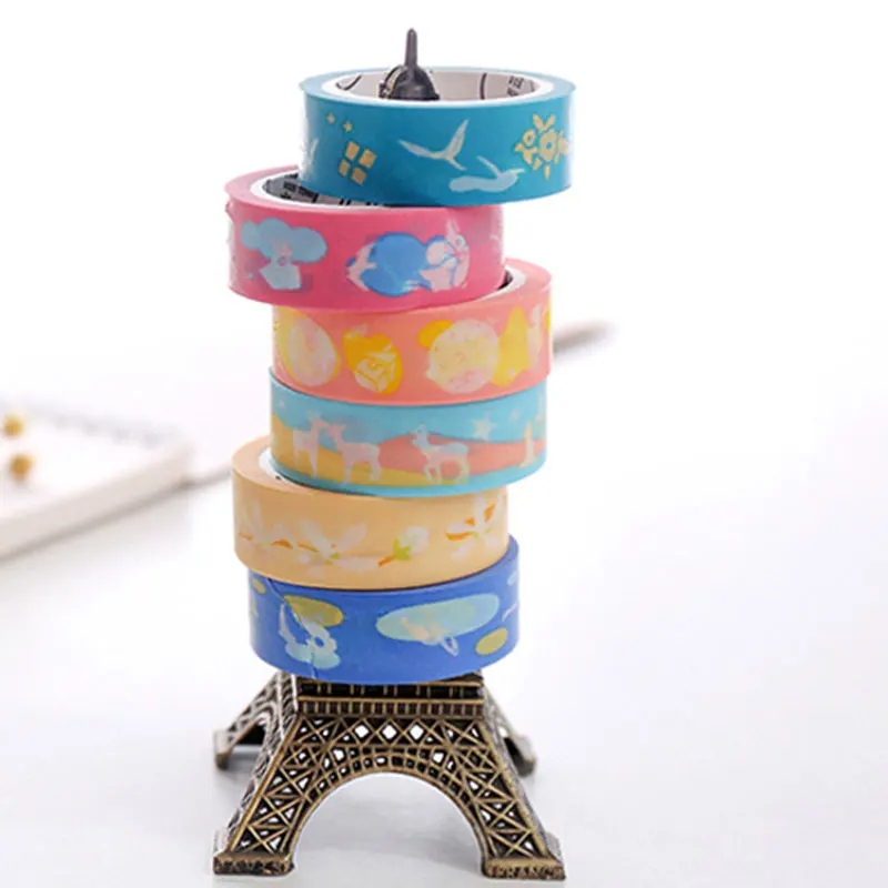 

1 pcs New Luminous series Decorative adhesive tapes Paper washi tape 15 mm*6 m scrapbooking stationery school supplies
